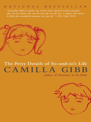 cover image of The Petty Details of So-and-So's Life